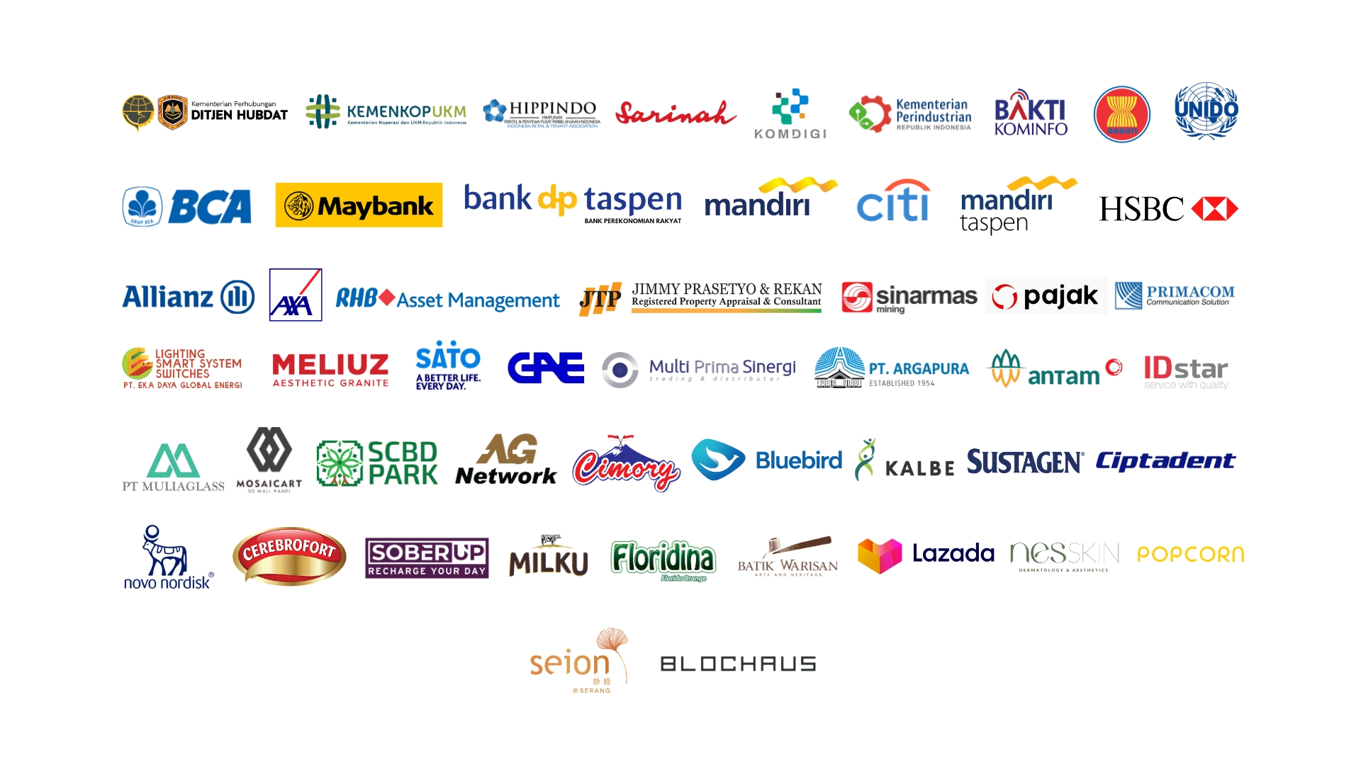 Logo organisasi yang mempercayai Contenthub